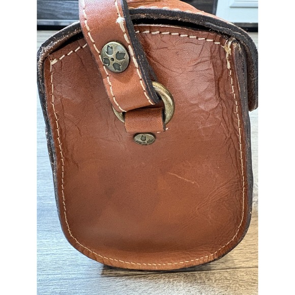 Patricia Nash Tooled Italian Leather Purse Crossbody Strap Color Florence - Picture 9 of 16